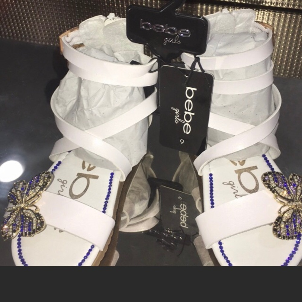 Children’s Bebe sandals custom 😚